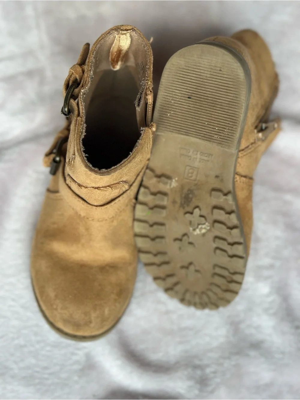 Tan Suede Ankle Boots